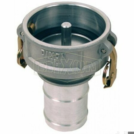 DIXON Vapor Recovery Coupler, 4 in Nominal, Coupler x Hose Shank End Style, Aluminum, Domestic 4030-CVR-AL